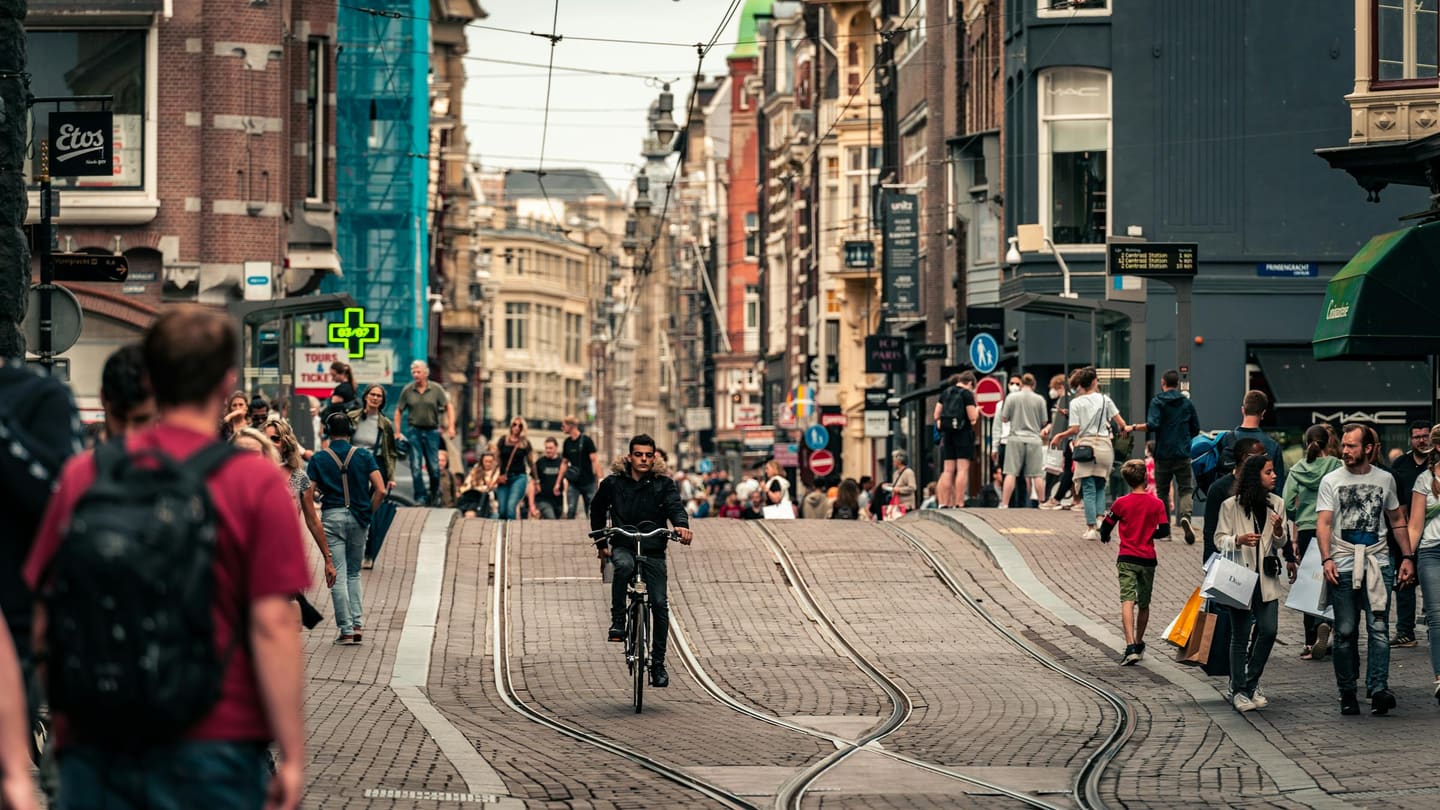 Utsikt över Amsterdam